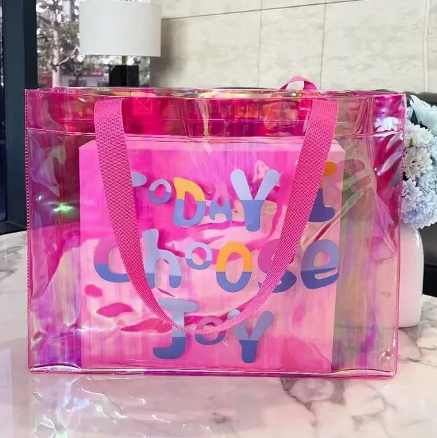 Laser/Holographic pvc materials & bags briefing