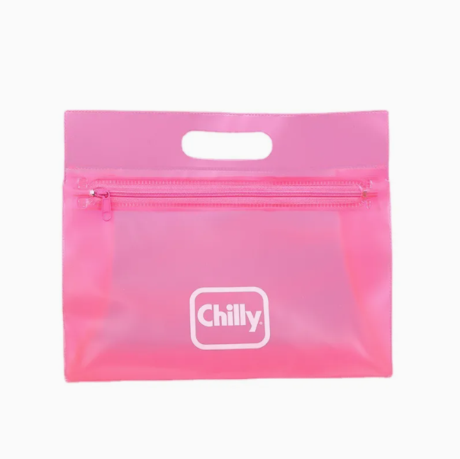 EVA print logo Zipper Bag