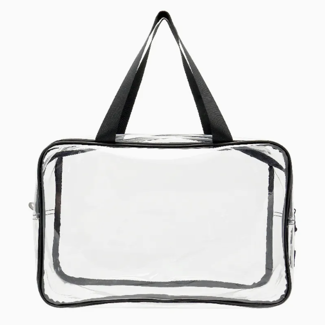 PVC Zipper Tote Bag